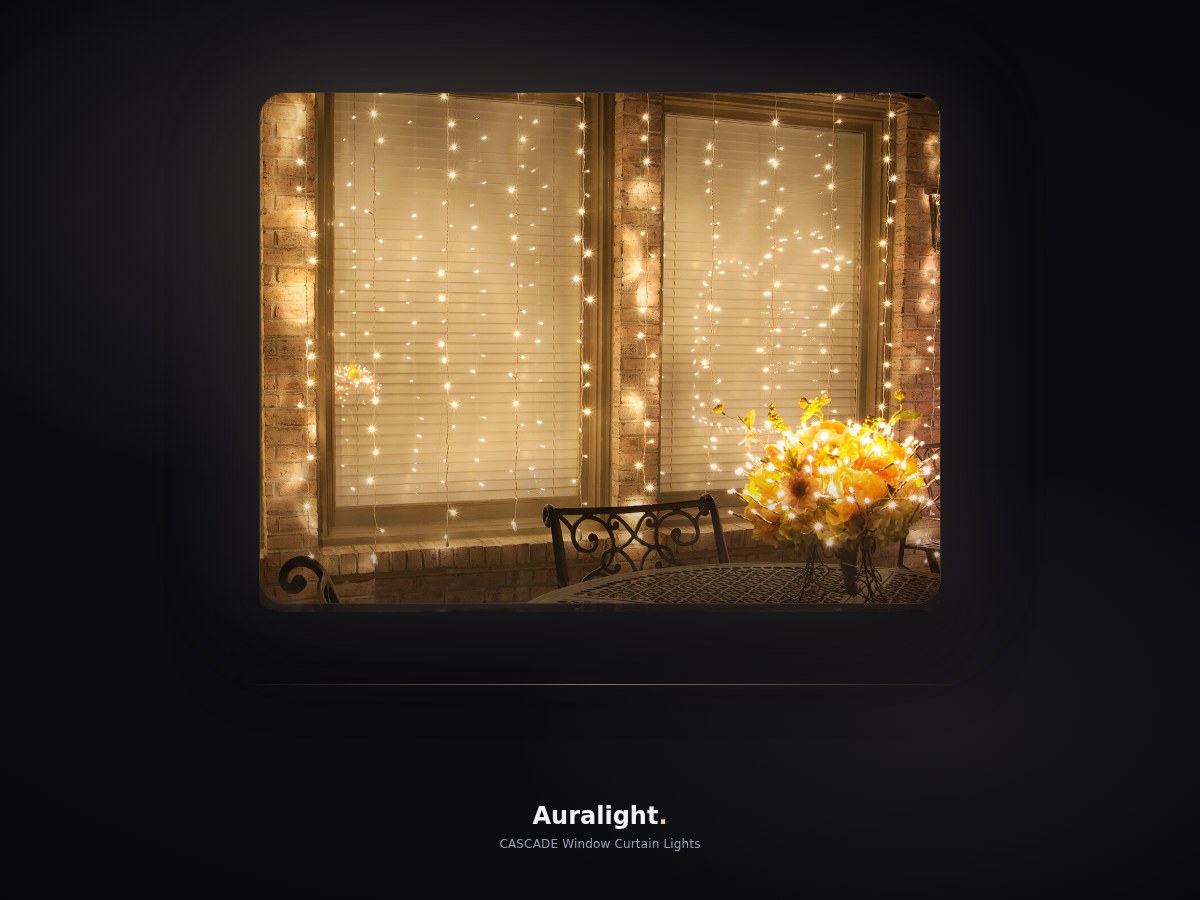 CASCADE Window Curtain Lights