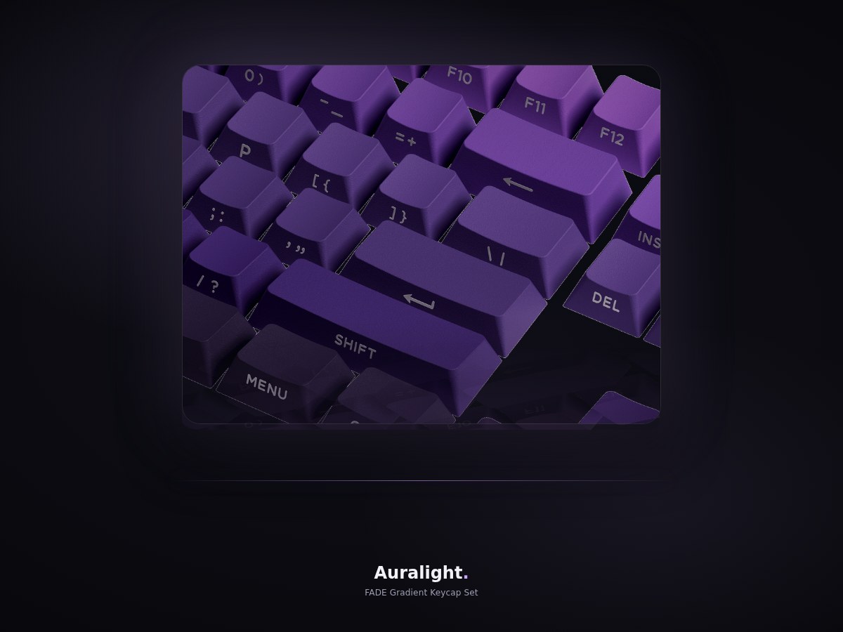 FADE Gradient Keycap Set