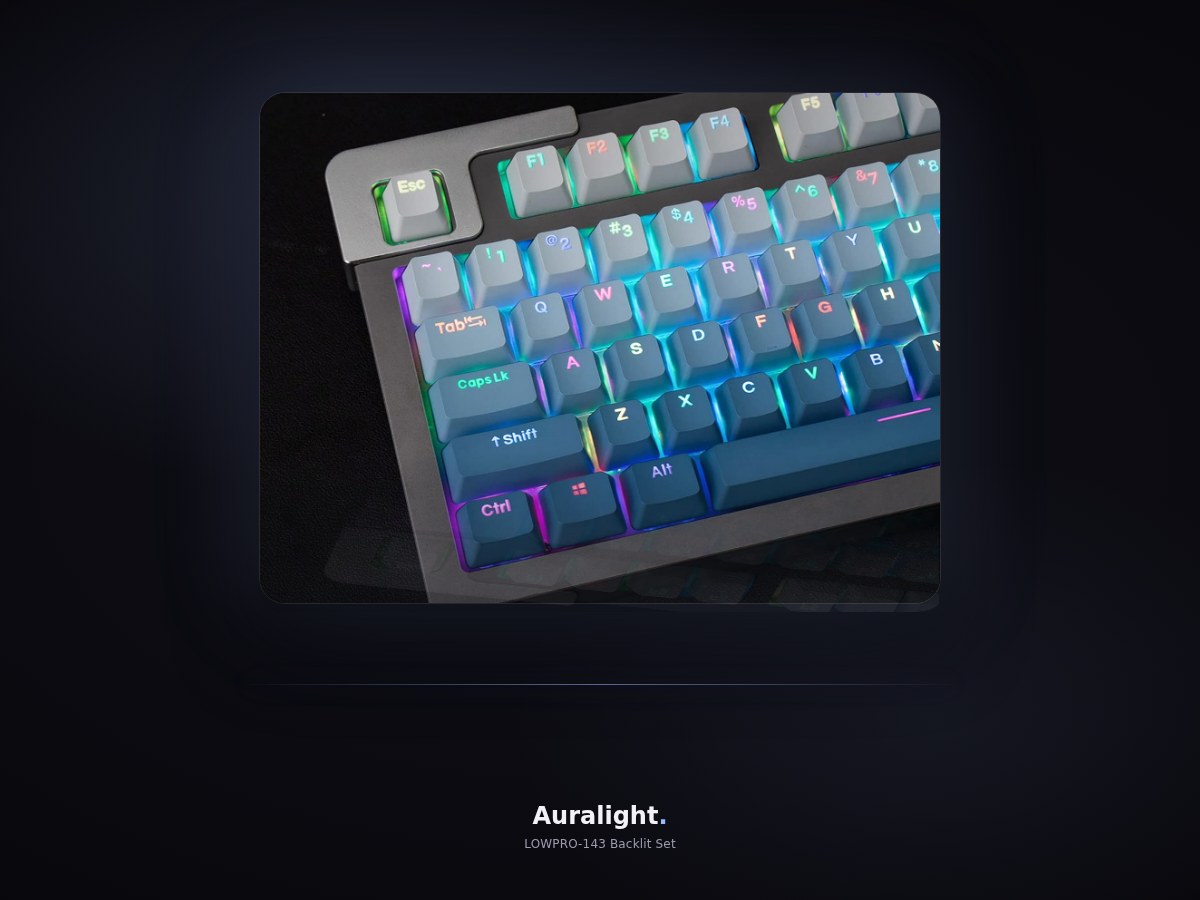 LOWPRO-143 Backlit Set