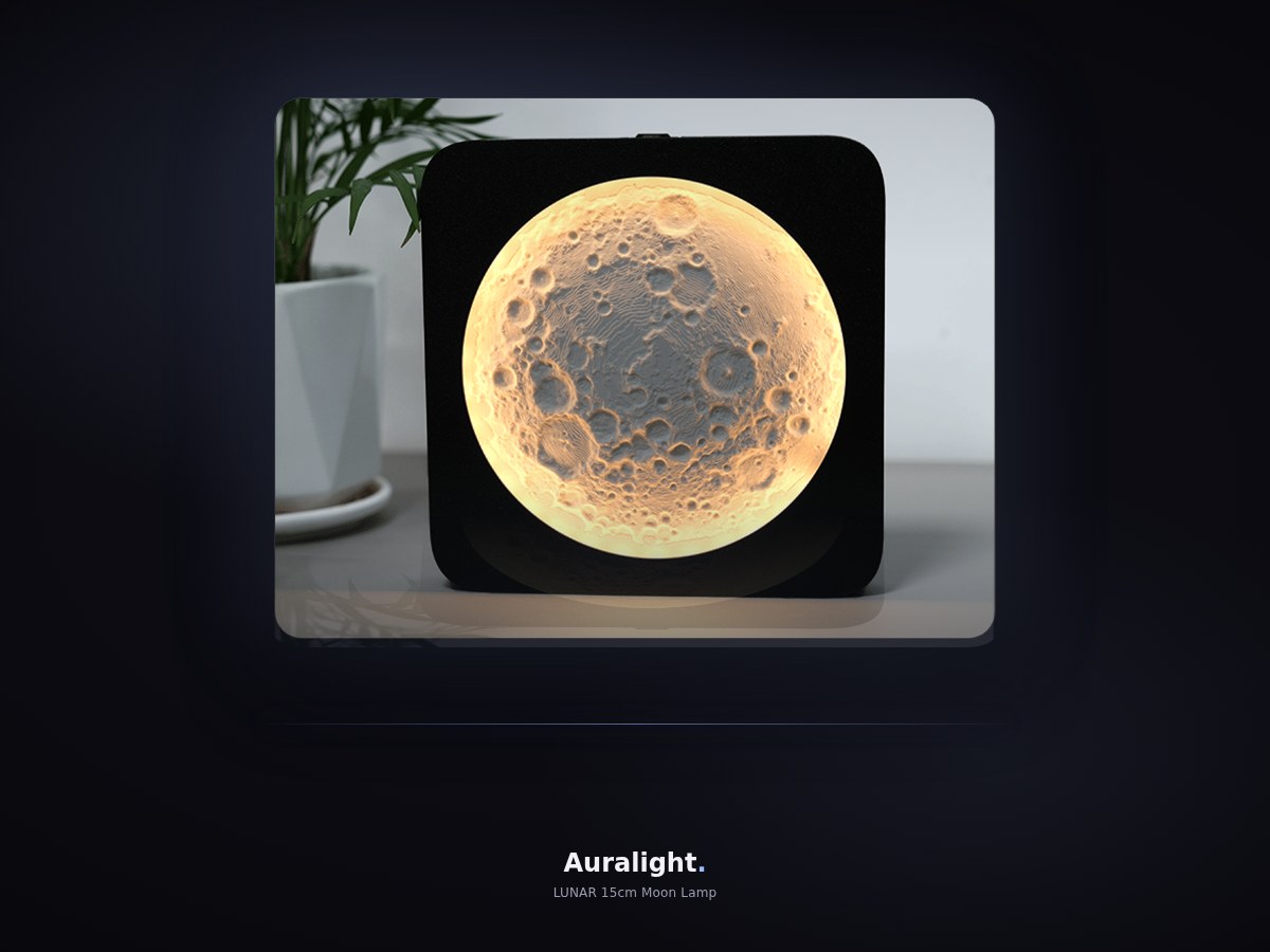 LUNAR 15cm Moon Lamp
