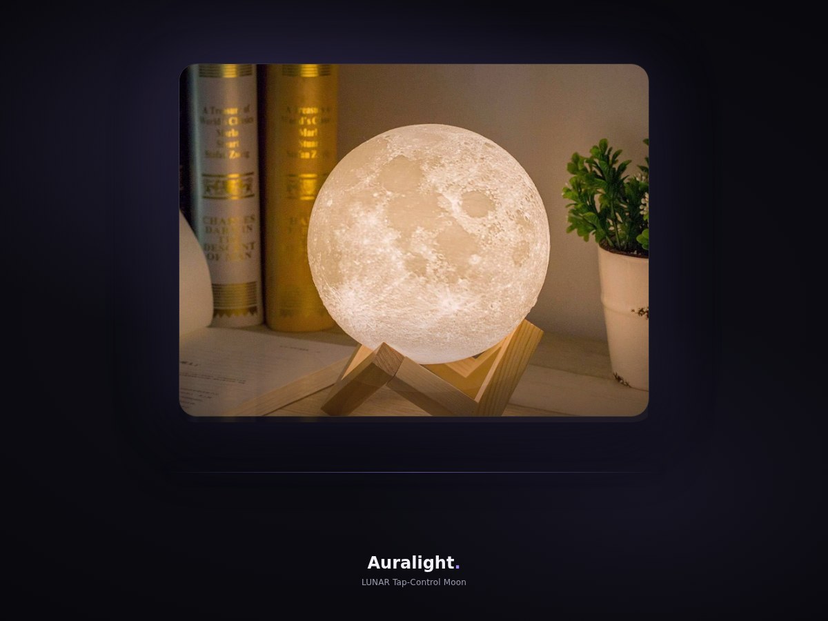 LUNAR Tap-Control Moon