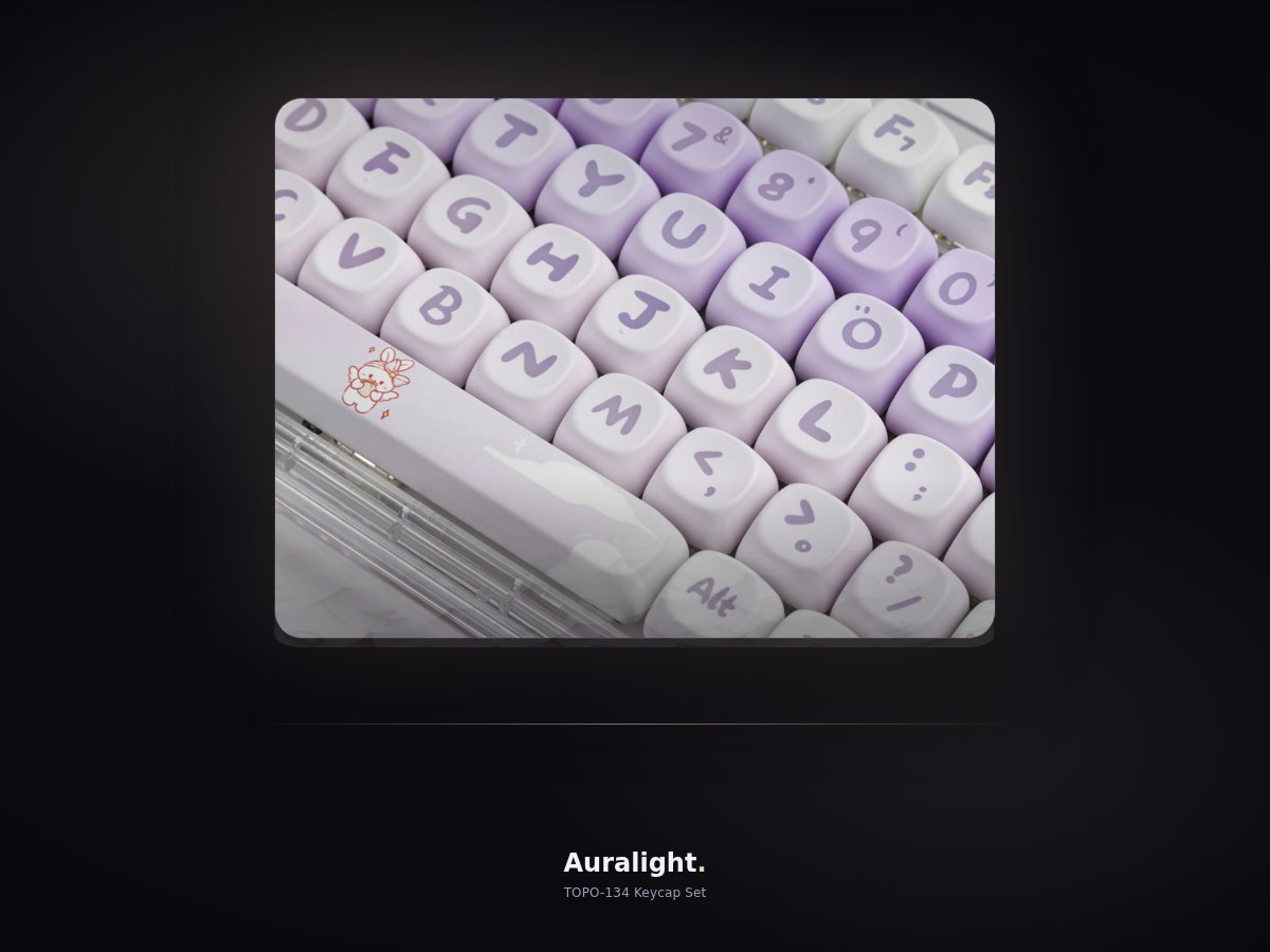 TOPO-134 Keycap Set